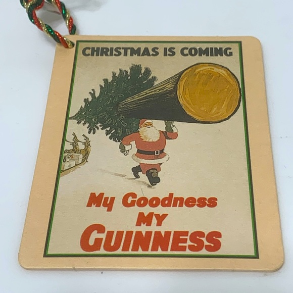 GUINNESS coaster ornaments 6 pack - Picture 2 of 7